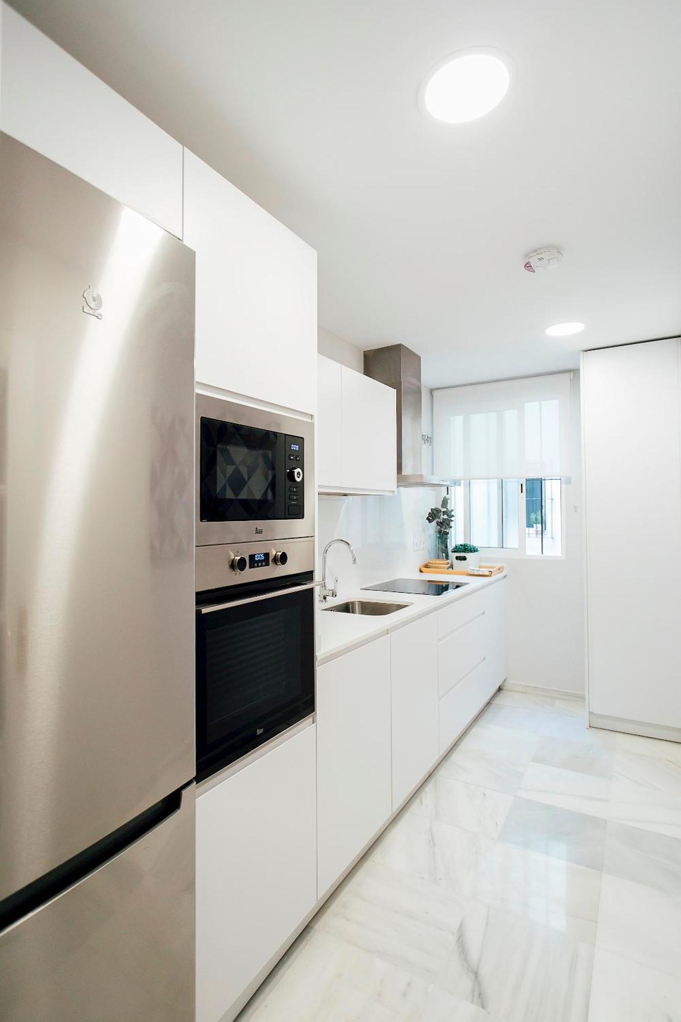 Minty Stay - 3Bd Cathedral Sevilla Bagian luar foto